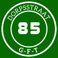 Kliko Sticker Rond Straatnaam